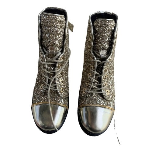 Pre-owned Stuart Weitzman Glitter Trainers In Other