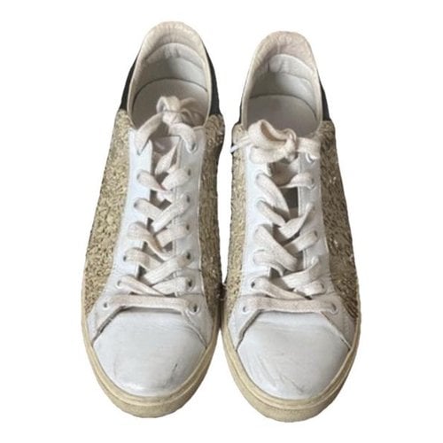 Pre-owned Iro Spring Summer 2019 Leather Trainers In White