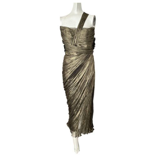 Pre-owned Maria Lucia Hohan Silk Maxi Dress In Other