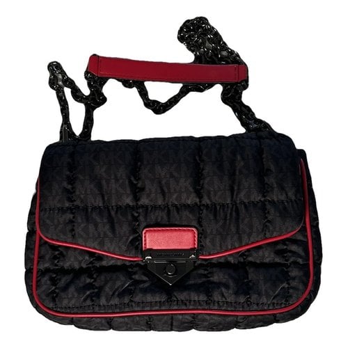 Pre-owned Michael Kors Cloth Handbag In Black