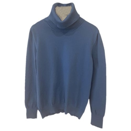 Pre-owned Louis Vuitton Jumper In Blue