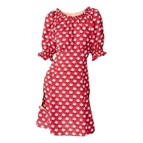 Pre-owned Kate Spade Mini Dress In Red