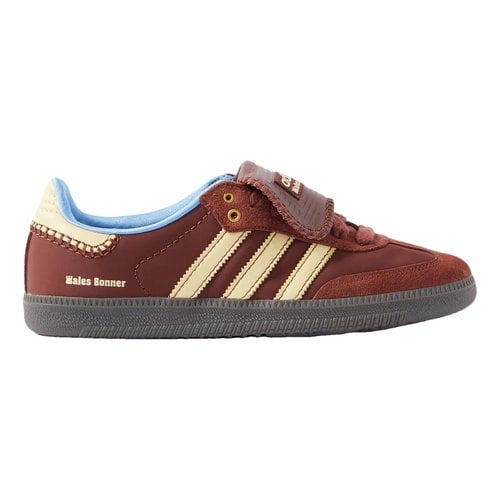 Pre-owned Adidas Originals Trainers In Burgundy