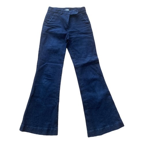 Pre-owned Chiara Boni Slim Jeans In Blue