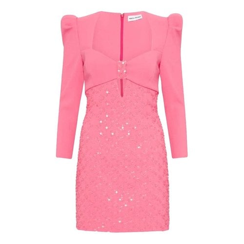 Pre-owned Rebecca Vallance Mini Dress In Pink
