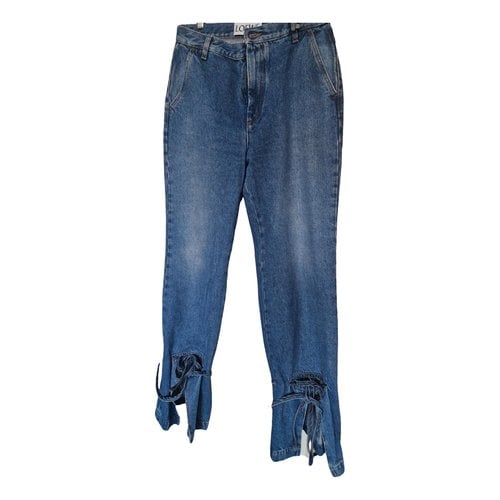 Pre-owned Loewe Large Jeans In Blue