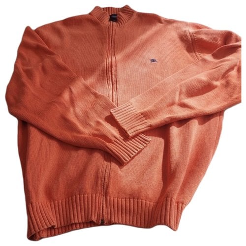 Pre-owned Burberry Pull In Orange