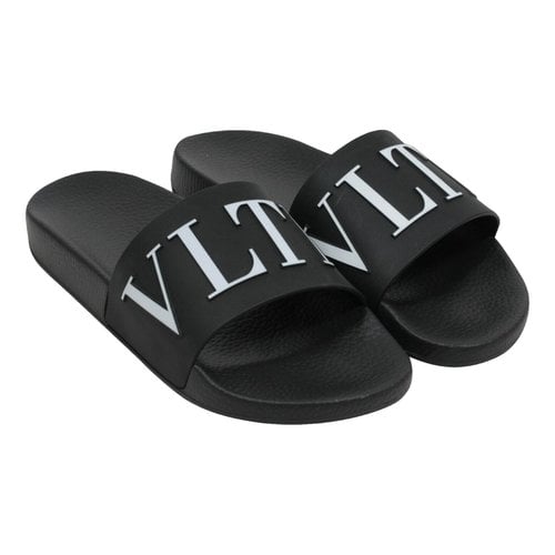 Pre-owned Valentino Garavani Sandals In Black