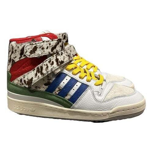 Pre-owned Adidas Originals High Trainers In Multicolour