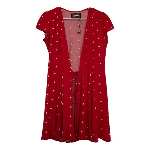 Pre-owned Reformation Mini Dress In Red