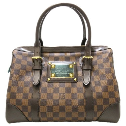Pre-owned Louis Vuitton Berkeley Handbag In Brown