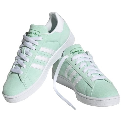 Pre-owned Adidas Originals Trainers In Turquoise