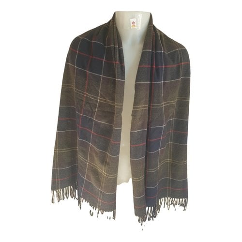 Pre-owned Barbour Cashmere Scarf & Pocket Square In Multicolour