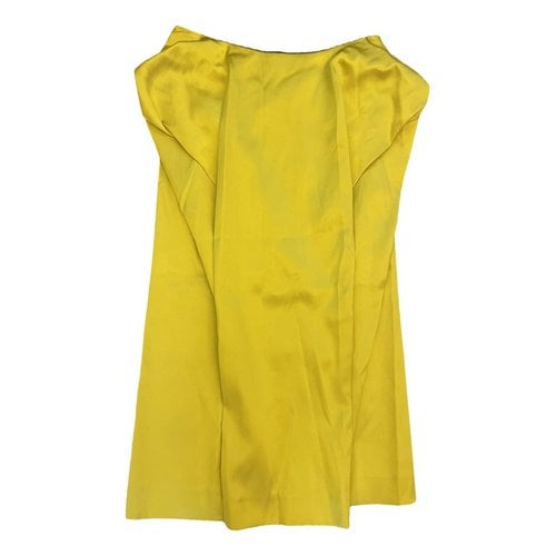 Pre-owned Toga Skirt In Yellow