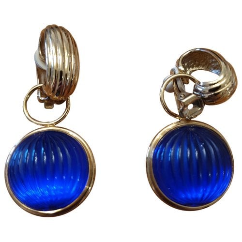Pre-owned Lalique Earrings In Gold