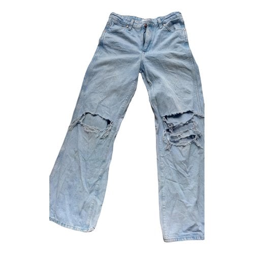 Pre-owned Wrangler Large Jeans In Blue