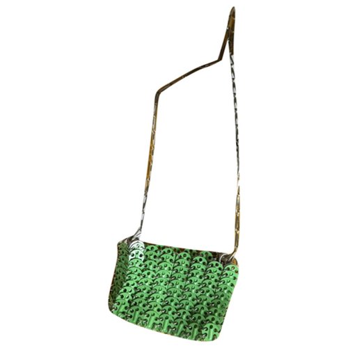 Pre-owned Paco Rabanne Nano 1969 Handbag In Green