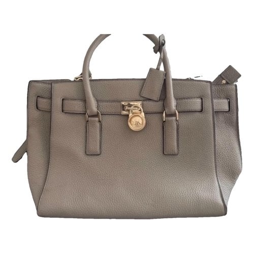 Pre-owned Michael Kors Leather Handbag In Other