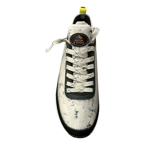 Pre-owned Scotch & Soda Low Trainers In White