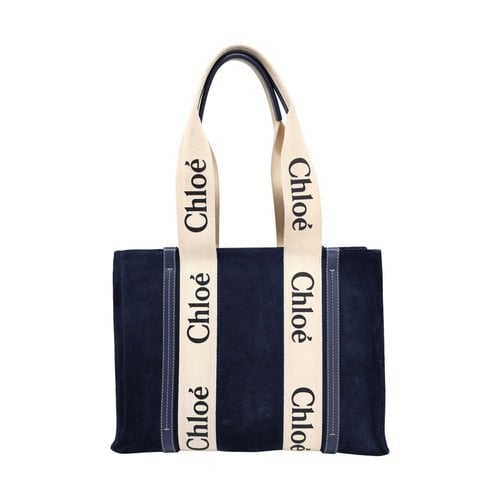 Pre-owned Chloé Tote In Blue