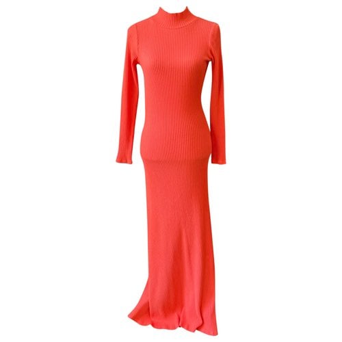 Pre-owned Mara Hoffman Mid-length Dress In Orange