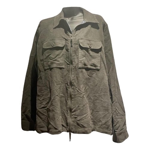 Pre-owned Ted Baker Jacket In Khaki