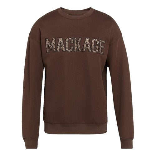 Pre-owned Mackage Sweatshirt In Brown