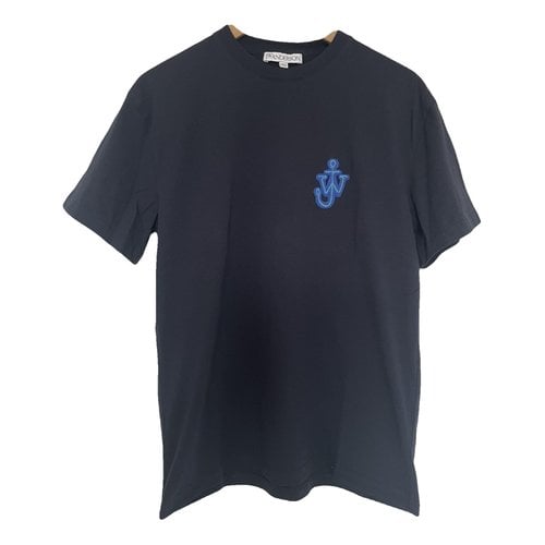Pre-owned Jw Anderson T-shirt In Navy