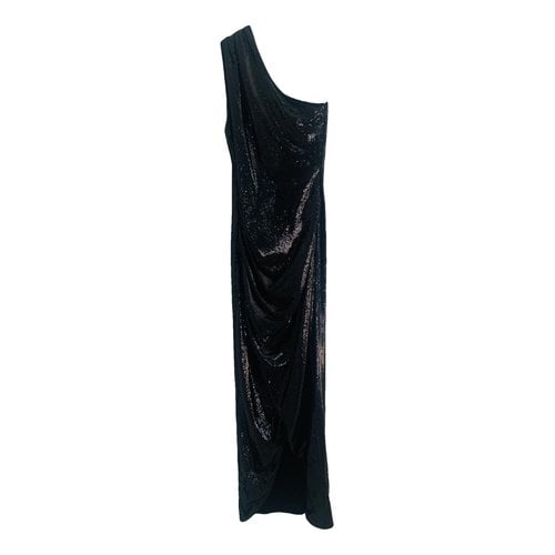 Pre-owned Simona Corsellini Maxi Dress In Black