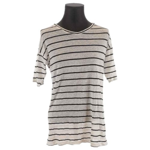 Pre-owned Isabel Marant Linen Top In White