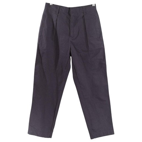 Pre-owned Isabel Marant Straight Pants In Purple