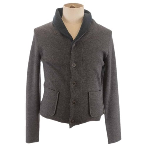 Pre-owned Kenzo Wool Vest In Grey