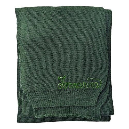 Pre-owned Fornarina Wool Scarf In Green