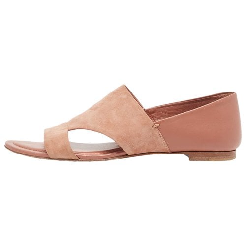 Pre-owned Tod's Sandal In Pink