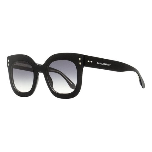 Pre-owned Isabel Marant Oversized Sunglasses In Black