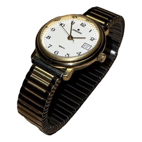 Pre-owned Junghans Watch In Gold