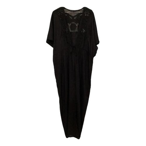 Pre-owned French Connection Maxi Dress In Black