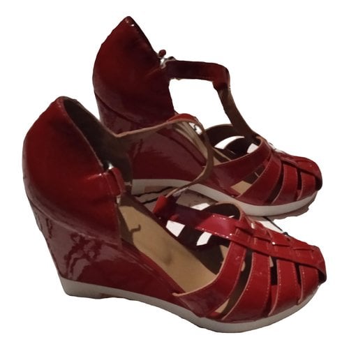 Pre-owned Sonia Rykiel Leather Heels In Red