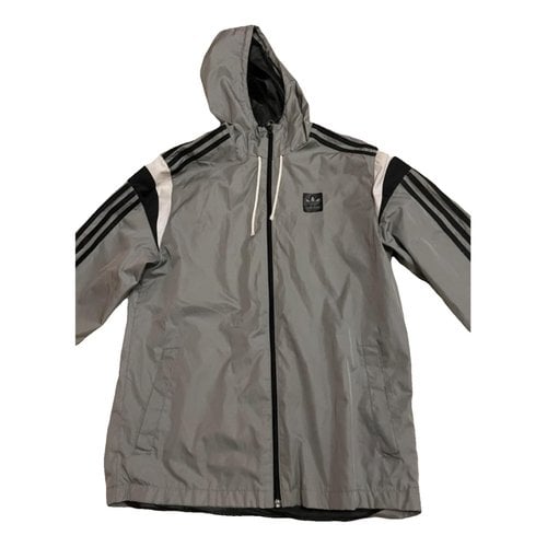Pre-owned Adidas Originals Trench In Grey