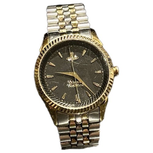 Pre-owned Vivienne Westwood Watch In Gold