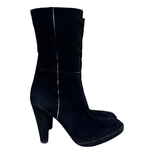 Pre-owned Pierre Hardy Boots In Black