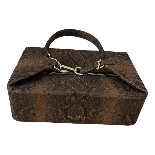 Pre-owned Rejina Pyo Olivia Leather Handbag In Brown