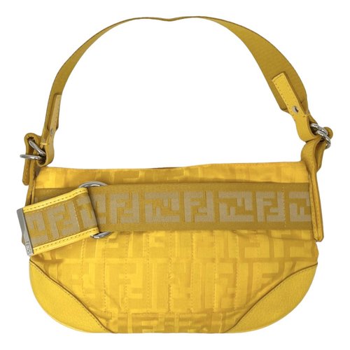 Pre-owned Fendi Mini Bag In Yellow
