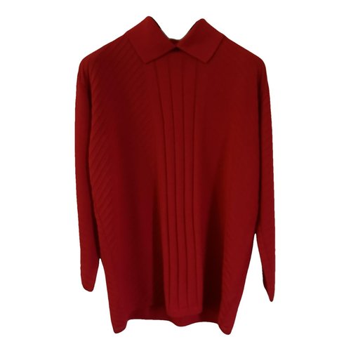 Pre-owned Bode Wool Jumper In Red