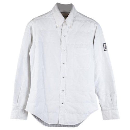 Pre-owned Moncler Gamme Bleu Shirt In White
