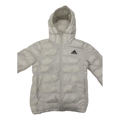 Pre-owned Adidas Originals Puffer In White