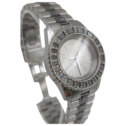 Pre-owned Dior Watch In Grey