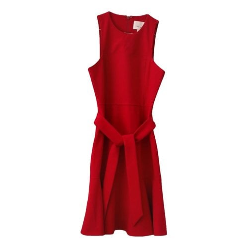 Pre-owned Cinq À Sept Mini Dress In Red