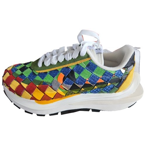 Pre-owned Nike Leather Trainers In Multicolour