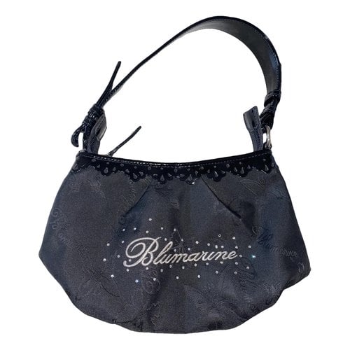 Pre-owned Blumarine Cloth Handbag In Black